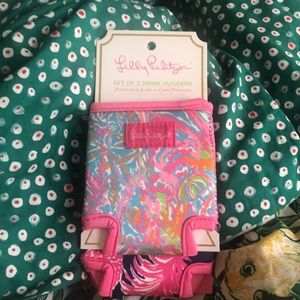 2 LIlly Pulitzer Drink Holders